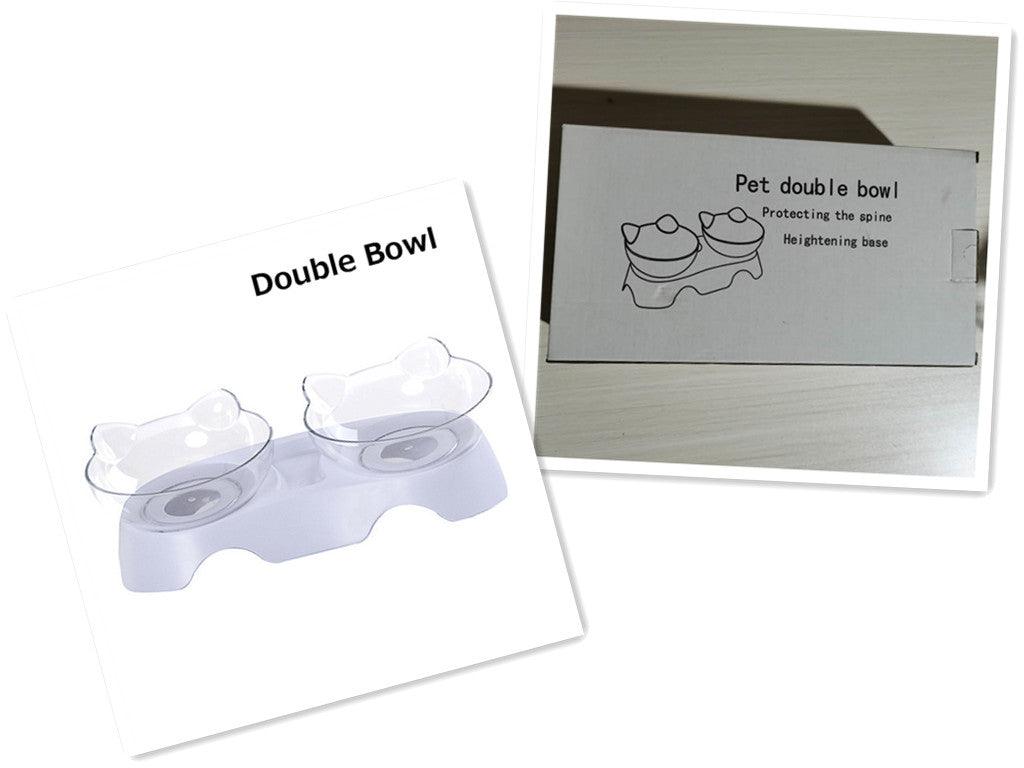 Elevatemeow - The Ultimate Tilted Pet Feeder Cat Bowl